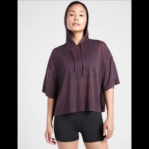Athleta Vapor Hooded Tee